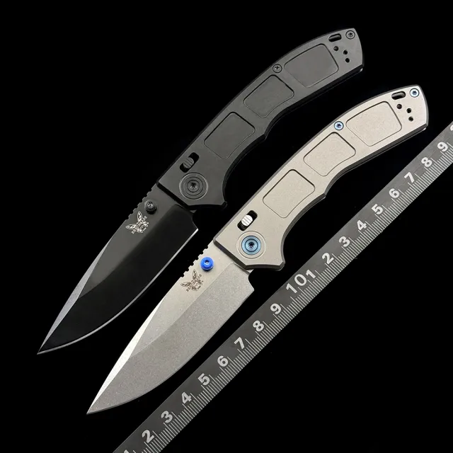 BM 748 Narrows  Titanium M390 Blade  AXIS Folding Knife
