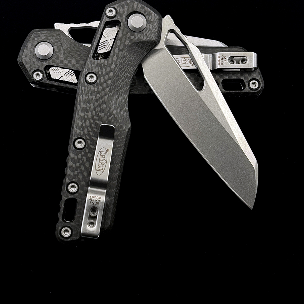 MT MSI RAM-LOK Manual Carbon fiber Handle M390MK Blade Tactical Folding Knife