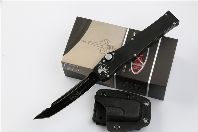 MT 150-10 HALO V 6 Transparent handle  OTF knife