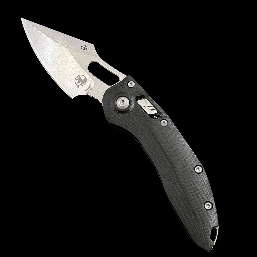 MT RAM-LOK Manual True Carbon Fiber/G10 Ball Bearing  KNIFE