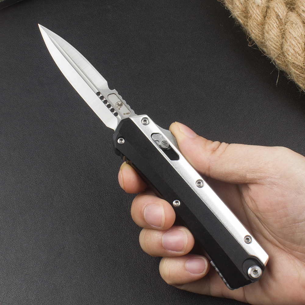 MINI GLYKON Aluminium alloy/G10 handle M390 Automatic knife