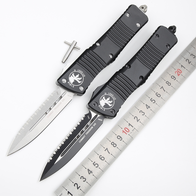 MT Combat Troodon Toothed edge AUTO Knife