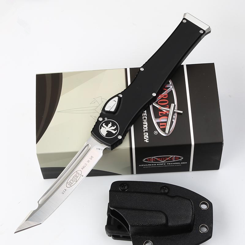 MT 150-10 HALO V 6 Transparent handle  OTF knife