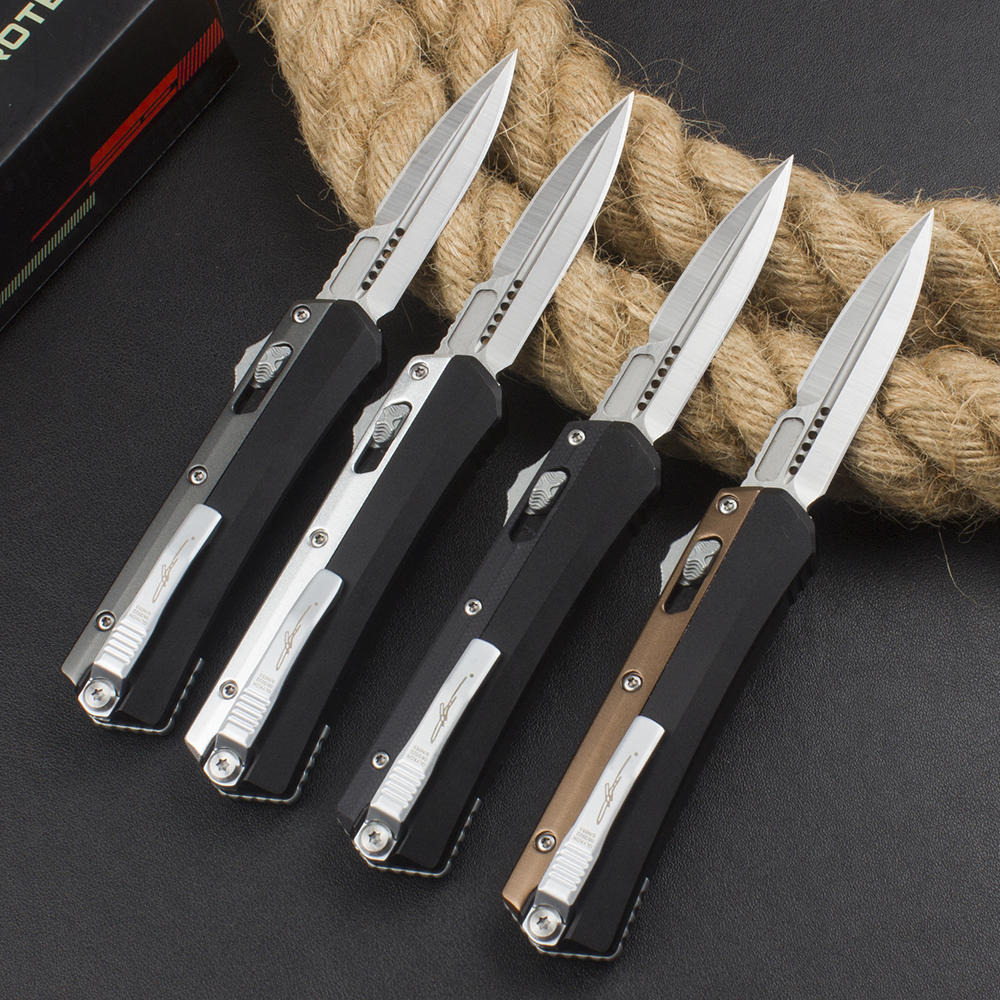 MINI GLYKON Aluminium alloy/G10 handle M390 Automatic knife