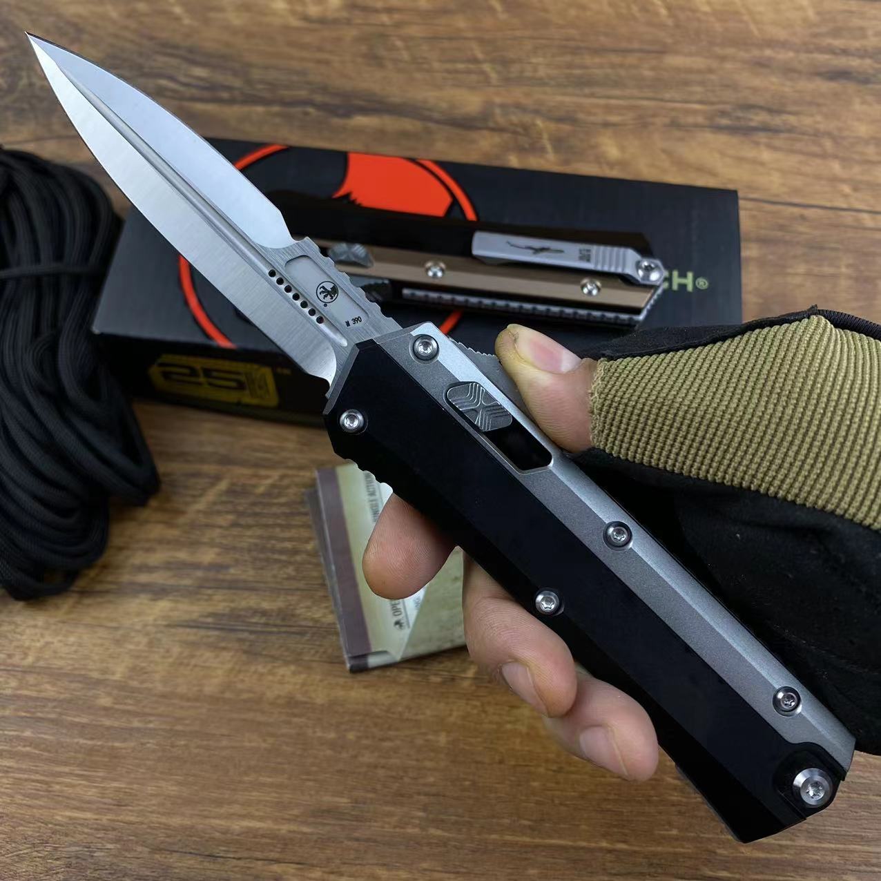 MT GLYKON Automatic knife