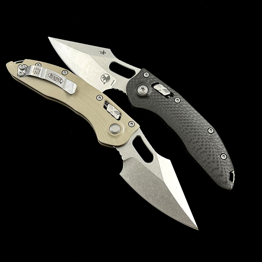 MT RAM-LOK Manual True Carbon Fiber/G10 Ball Bearing  KNIFE