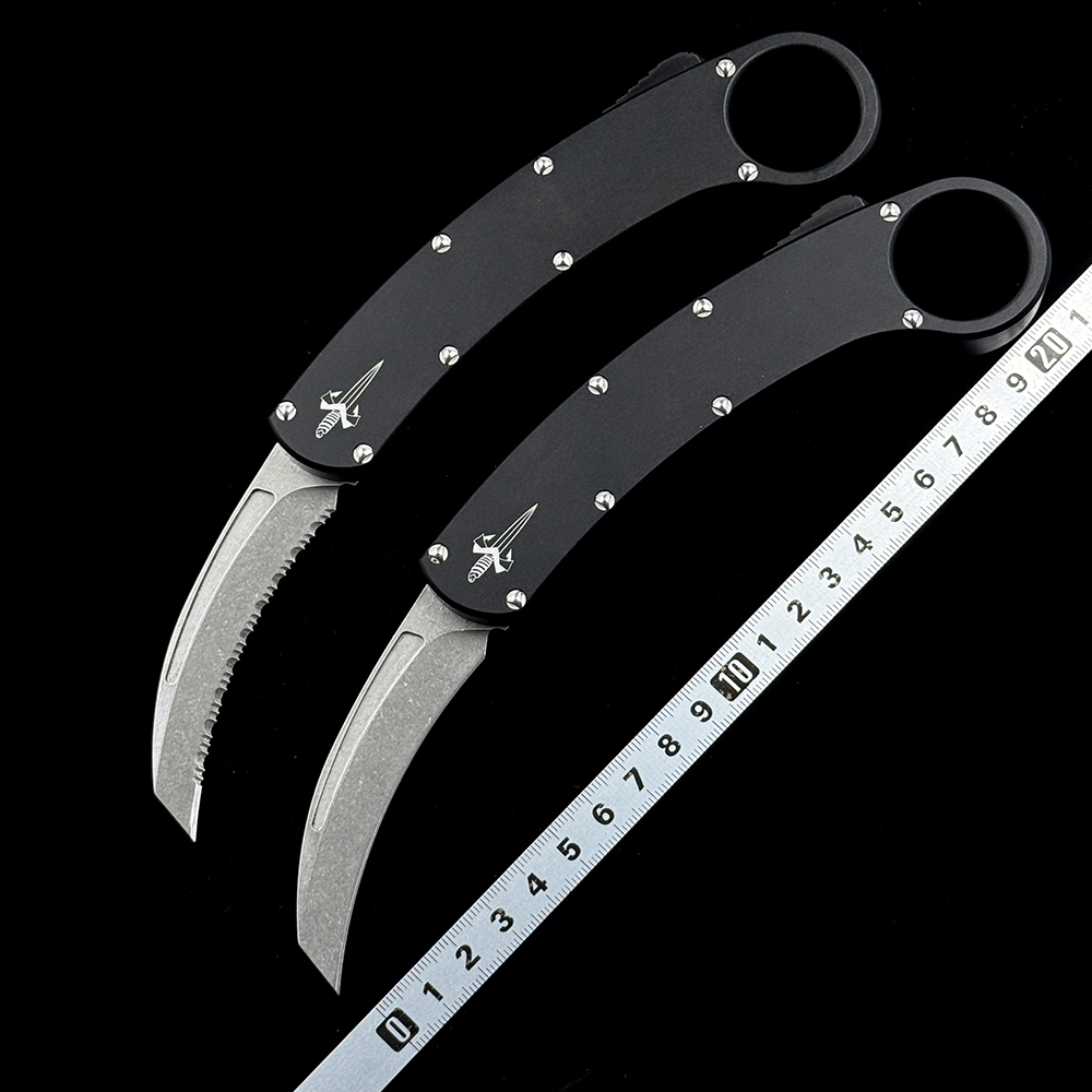 MT Claw Karambit Spirit bird AUTO OTF Knife 3.23