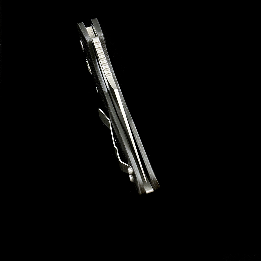 MT RAM-LOK Manual True Carbon Fiber/G10 Ball Bearing  KNIFE