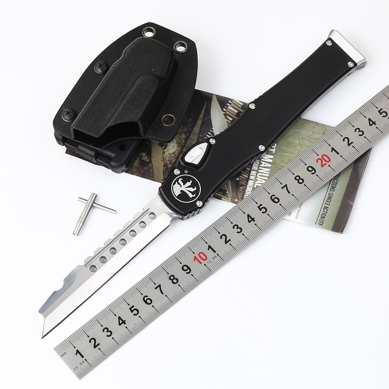 MT 150-10 HALO V 6 Transparent handle  OTF knife