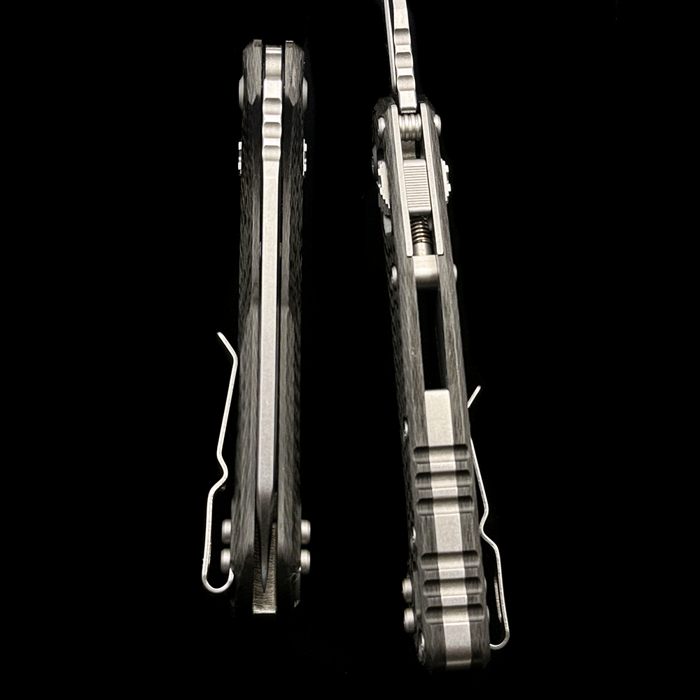 MT MSI RAM-LOK Manual Carbon fiber Handle M390MK Blade Tactical Folding Knife