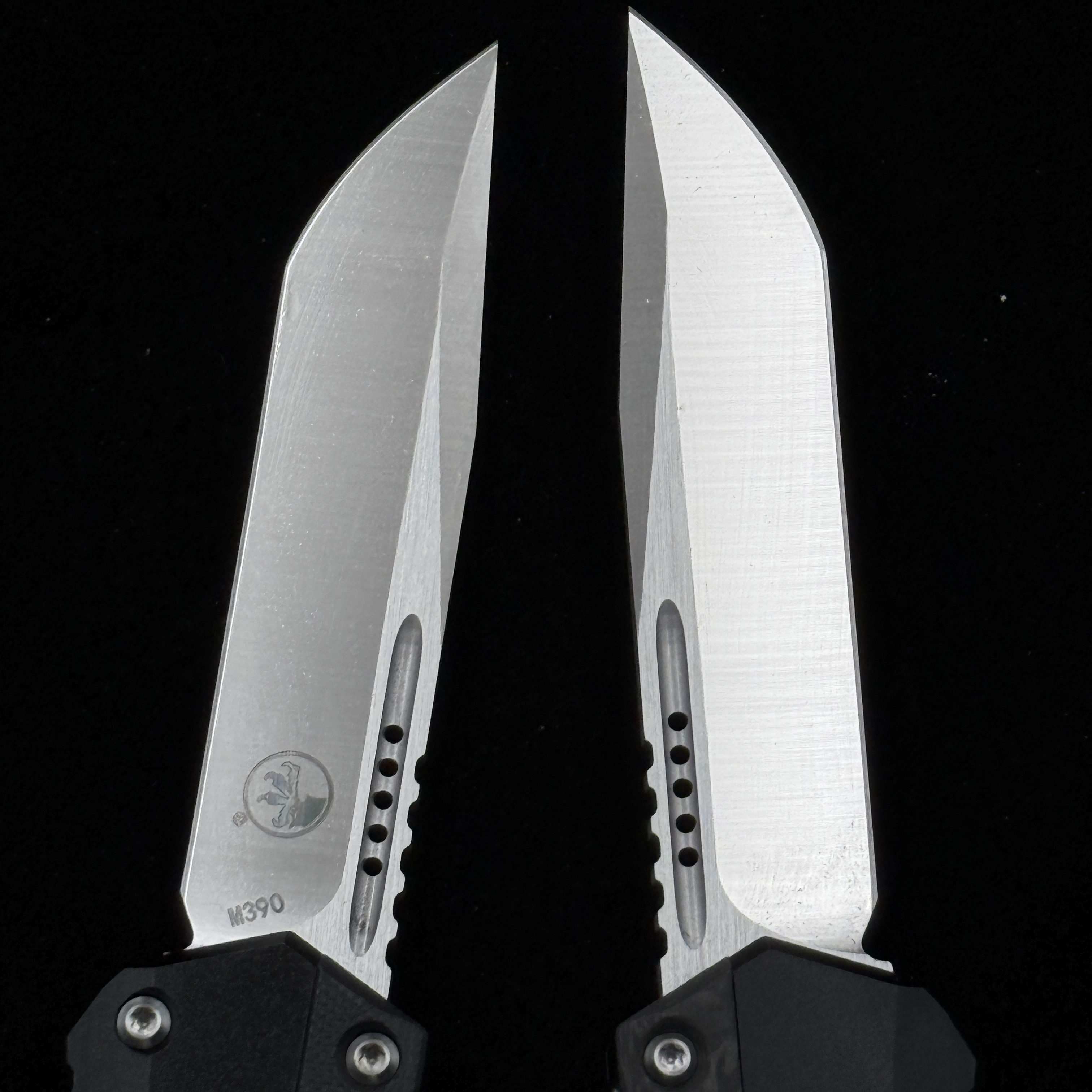MT GLYKON Carbon fiber/G10 handle M390 blade Automatic knife