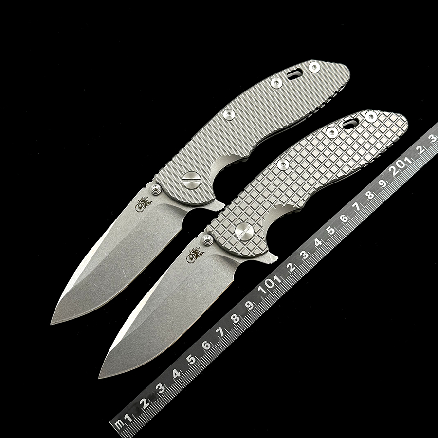 Hinderer XM18 Titanium Handle Mark 20CV  Folding Knife