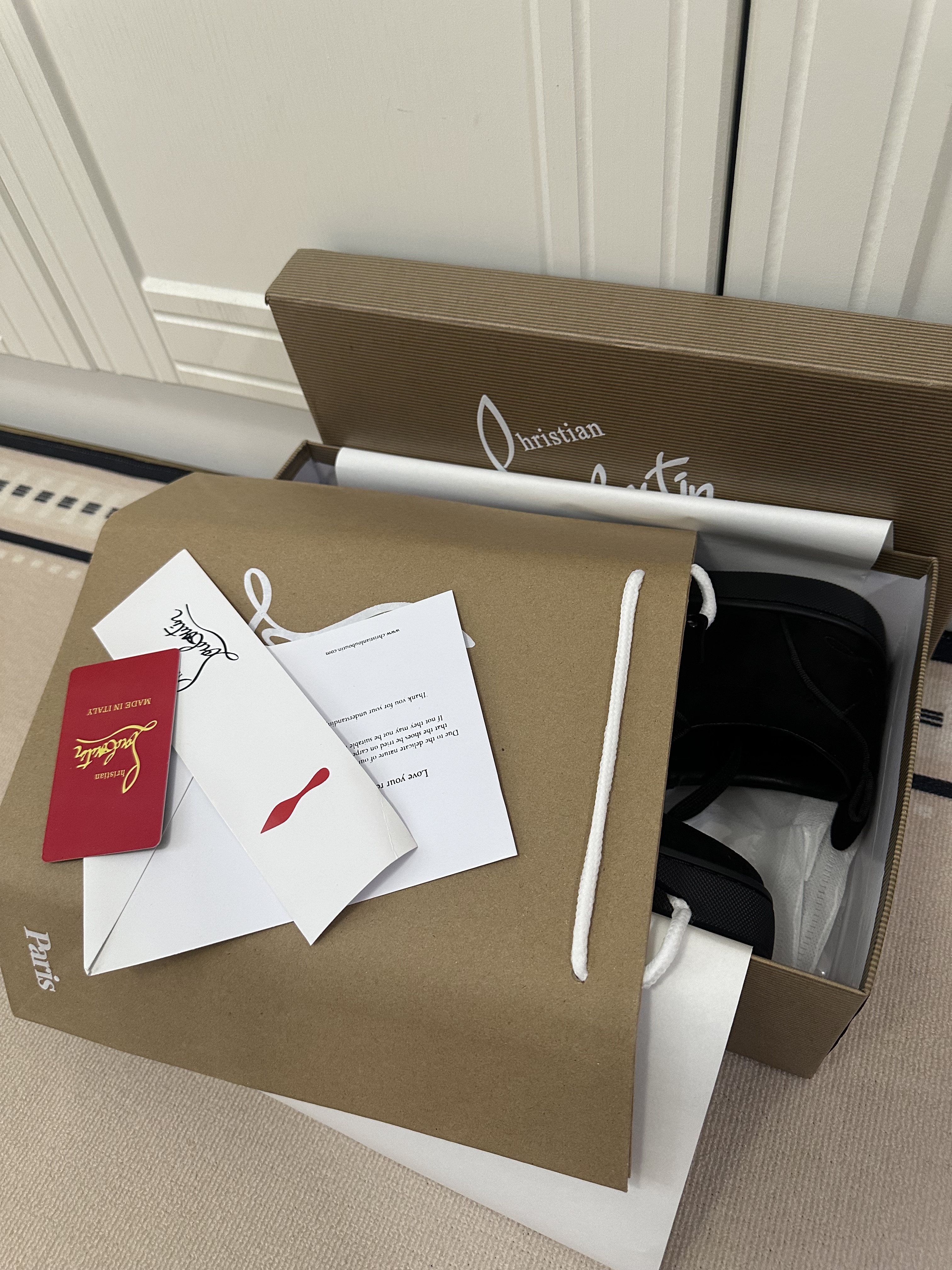 Christian Louboutin Louis Junior Spikes