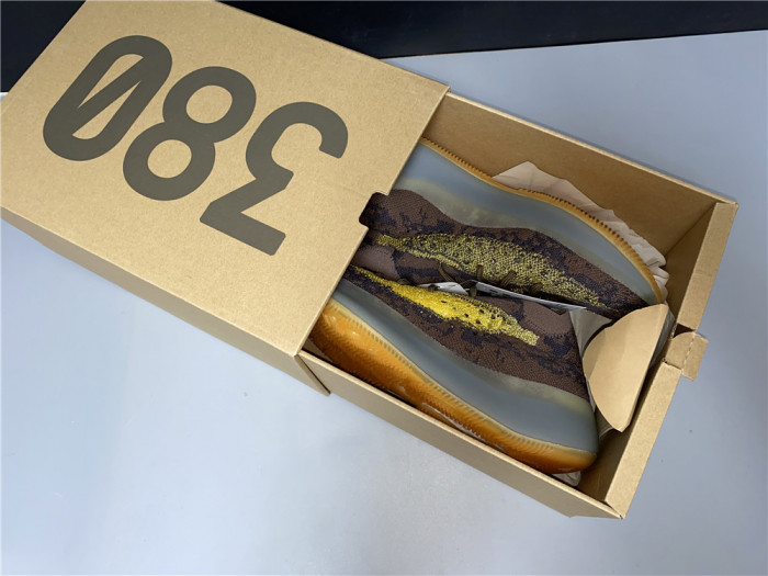 ADIDAS YEEZY BOOST 380 'COFFEE GOLD’ NON-REFLECTIVE FZ4982