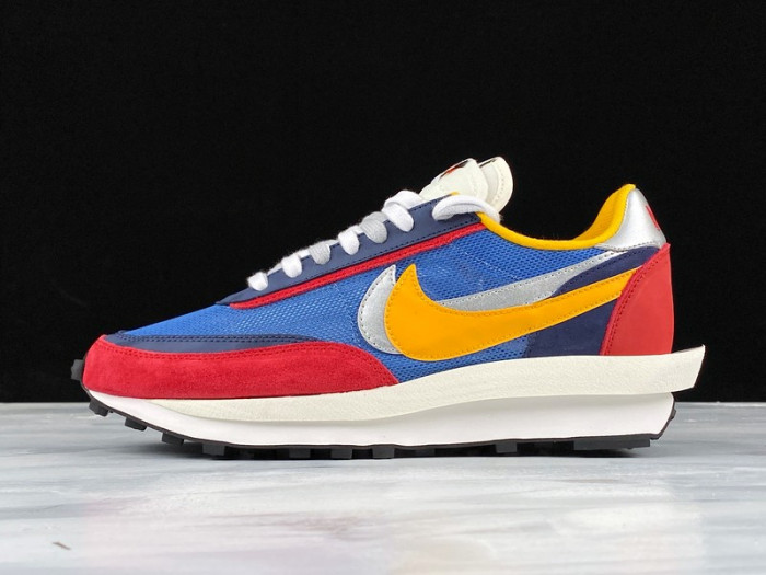 Sacai x Nike LDWaffle Trainer “Varsity Blue/Varsity Red” BV0073-400