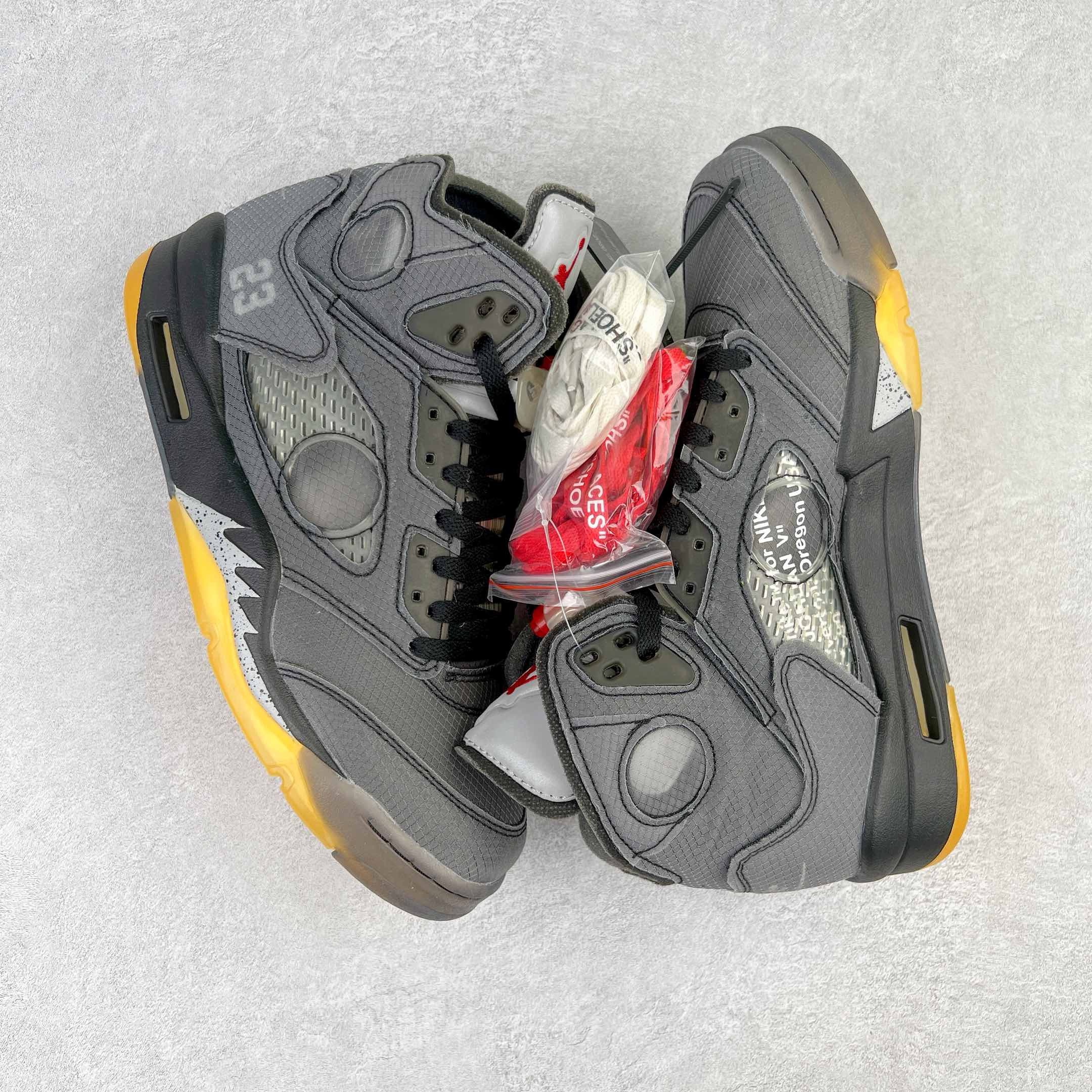 Off-White x Air Jordan 5 Black CT8480-001