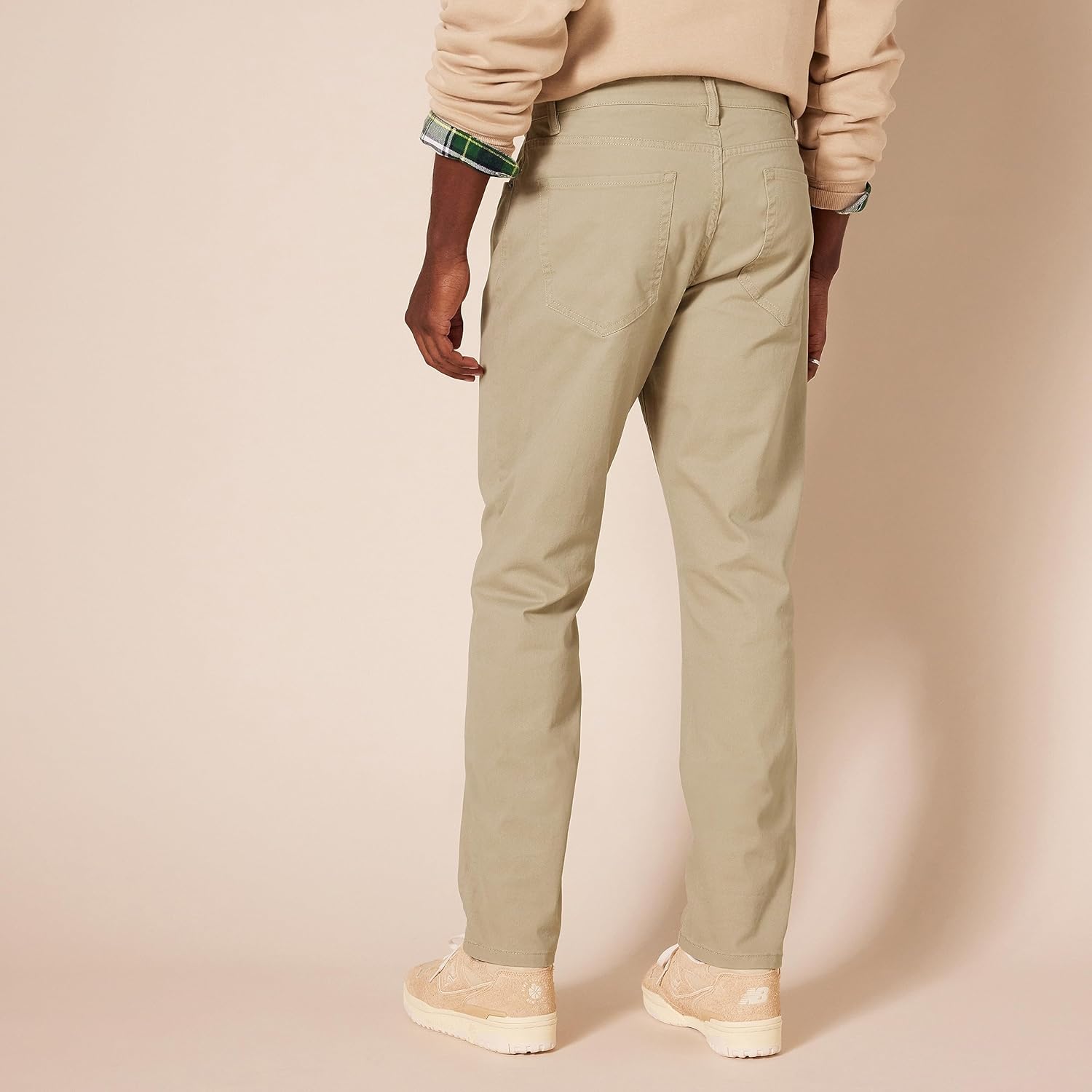 Men's Athletic-Fit Pants, 5-Pocket Stretch Twill Work, Big & Tall