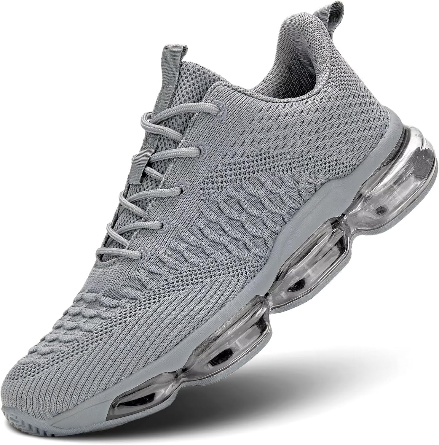 Mens Air Cushion Running Shoes Fashion Casual Walking Tennis Sneakers Non Slip Breathable Trail Sport Gym