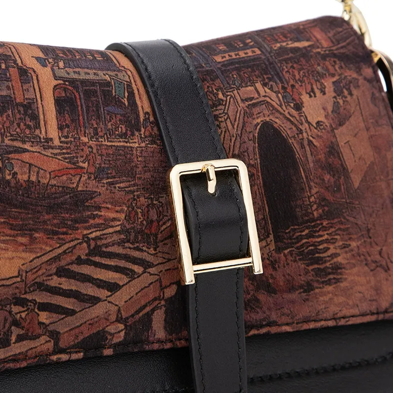 Kalidorexis Structured Mini Top Handle Bag