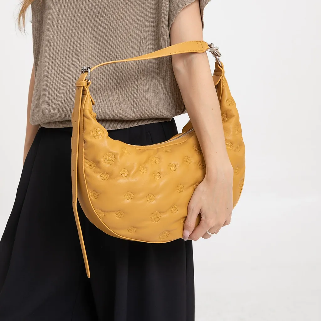 Kalidorexis Large Crescent Hobo Shoulder Bag