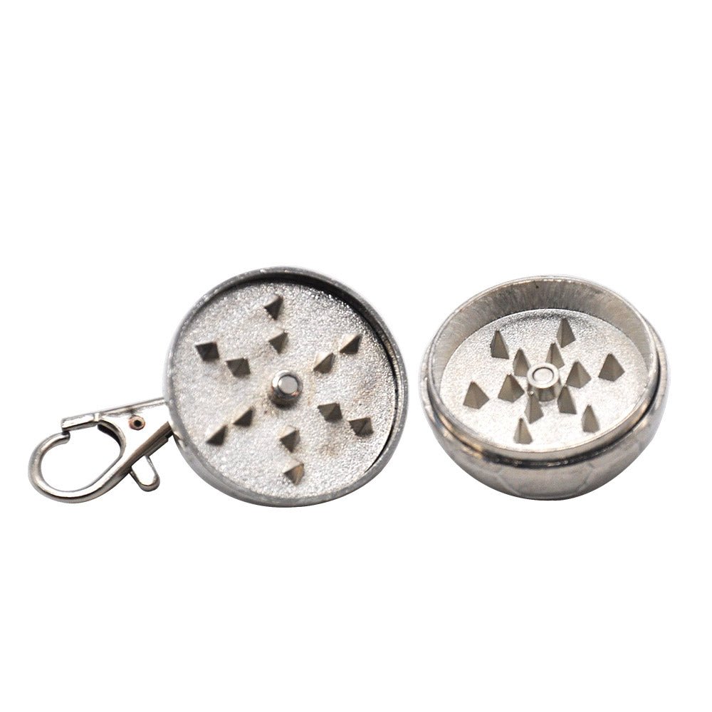Football Keychain Weed Grinder 2 Layer
