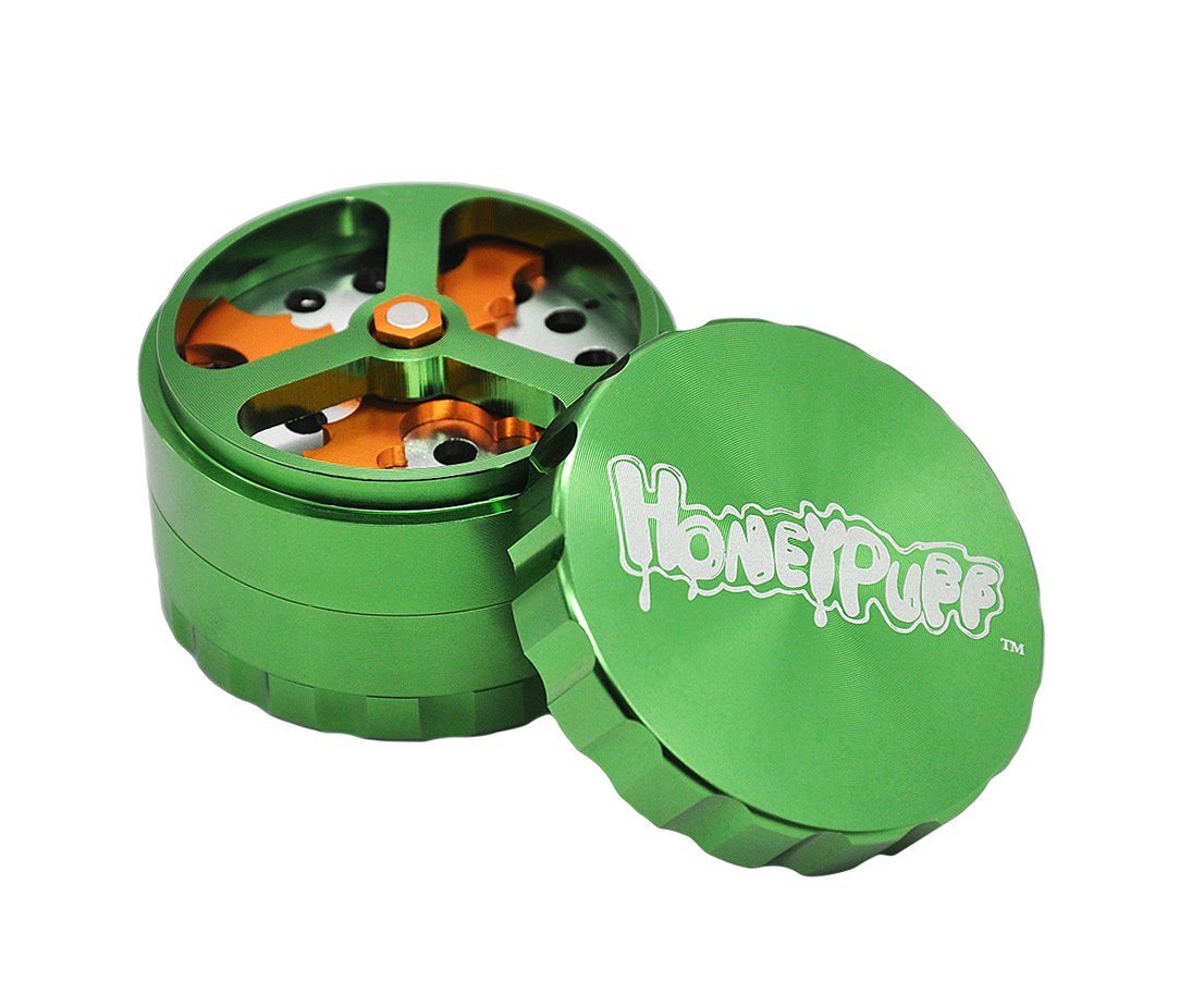 Honeypuff Blade Runner Herb Grinder 4 Layer 61 MM (3 Color)