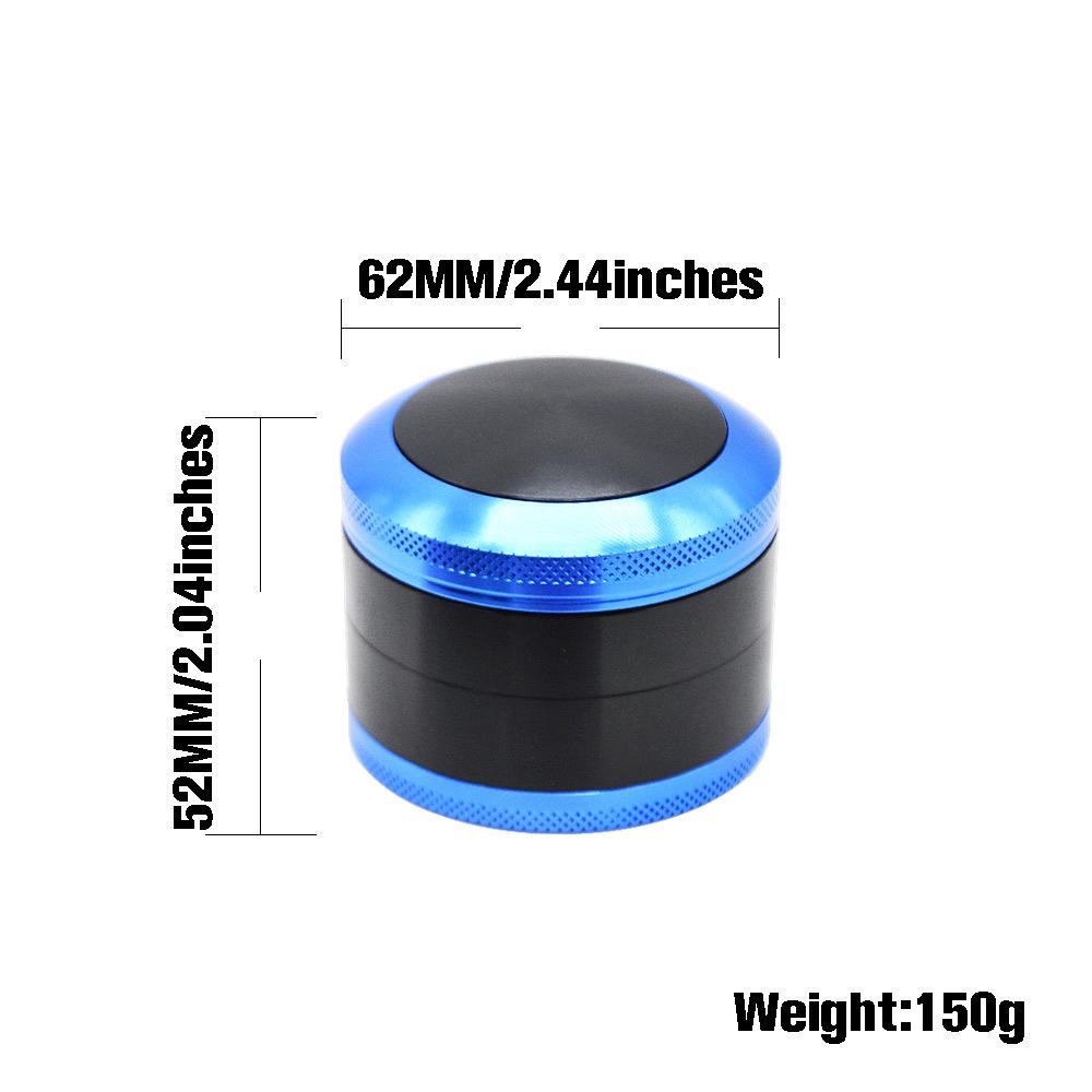 63mm Aluminium 4 Layer SHARP Grinder ( 5 Colors )