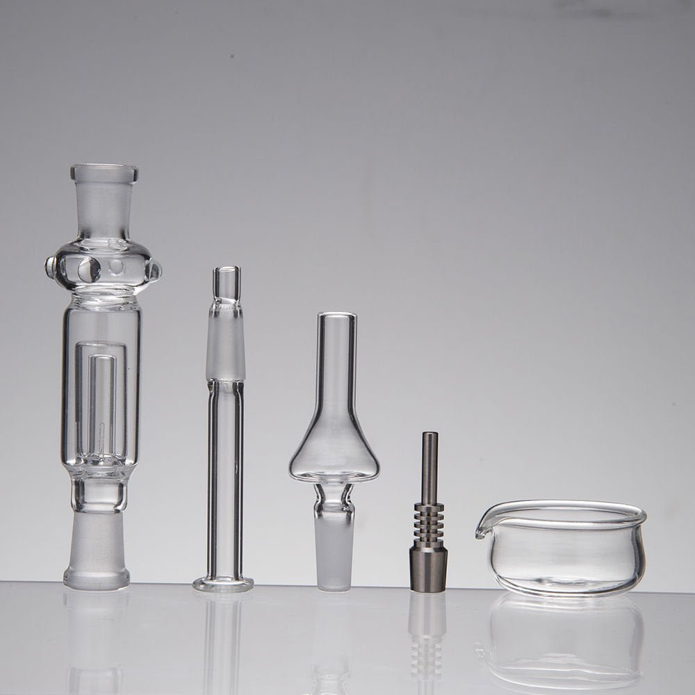 10mm Mini Glass Dab Straw Gift Box Set