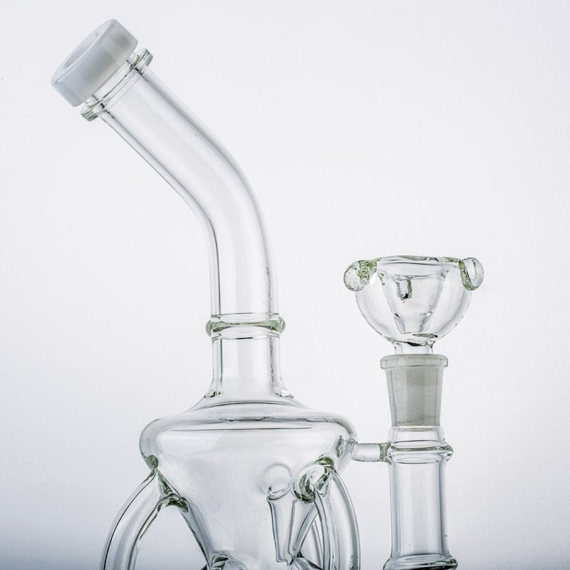 14mm Male Clear Round Bong Bowl