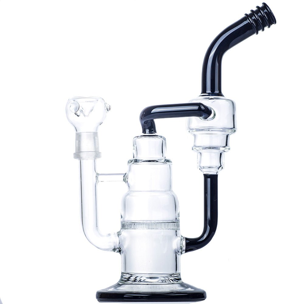 Recycler Double Chamber Glass Bong