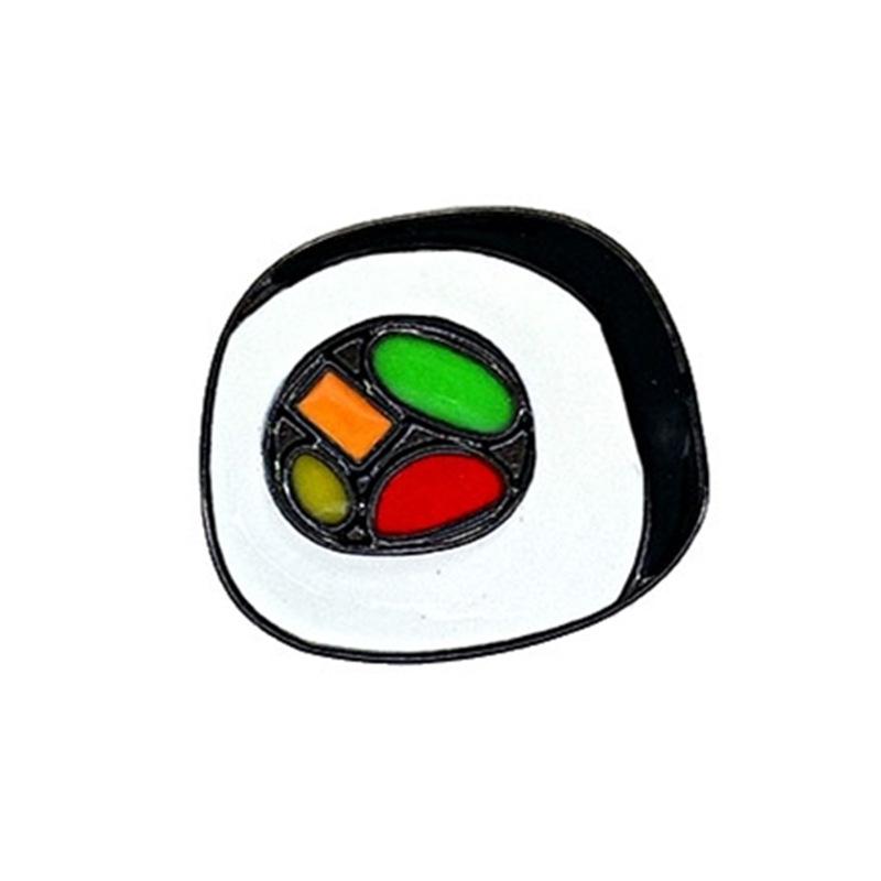 Cartoon Food Enamel Pin