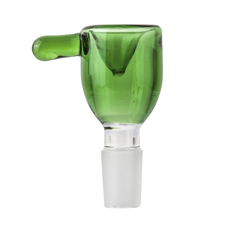 14mm Male Green Glass Bong Bowl