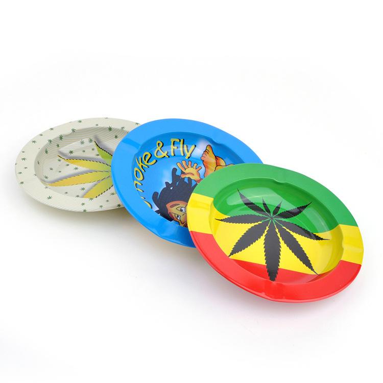 Disc Cartoon Printing Tobacco Rolling Tray