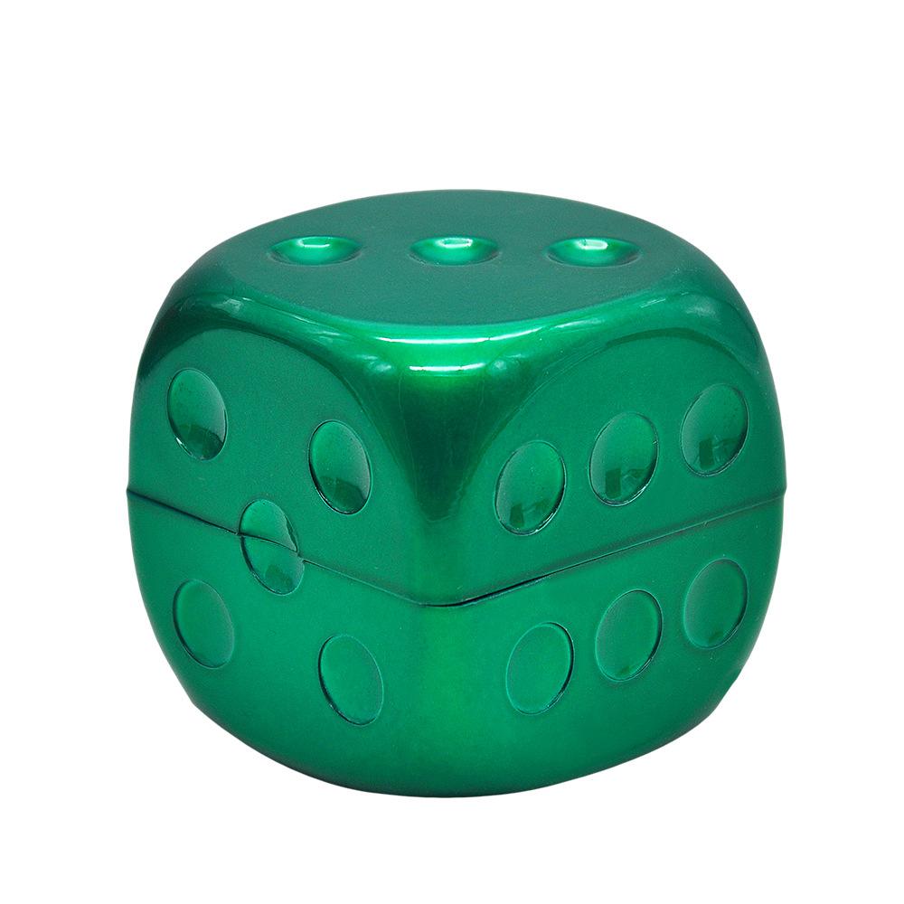 Dice Novelty Herb Grinder 2 Layer 47MM (2 Color)