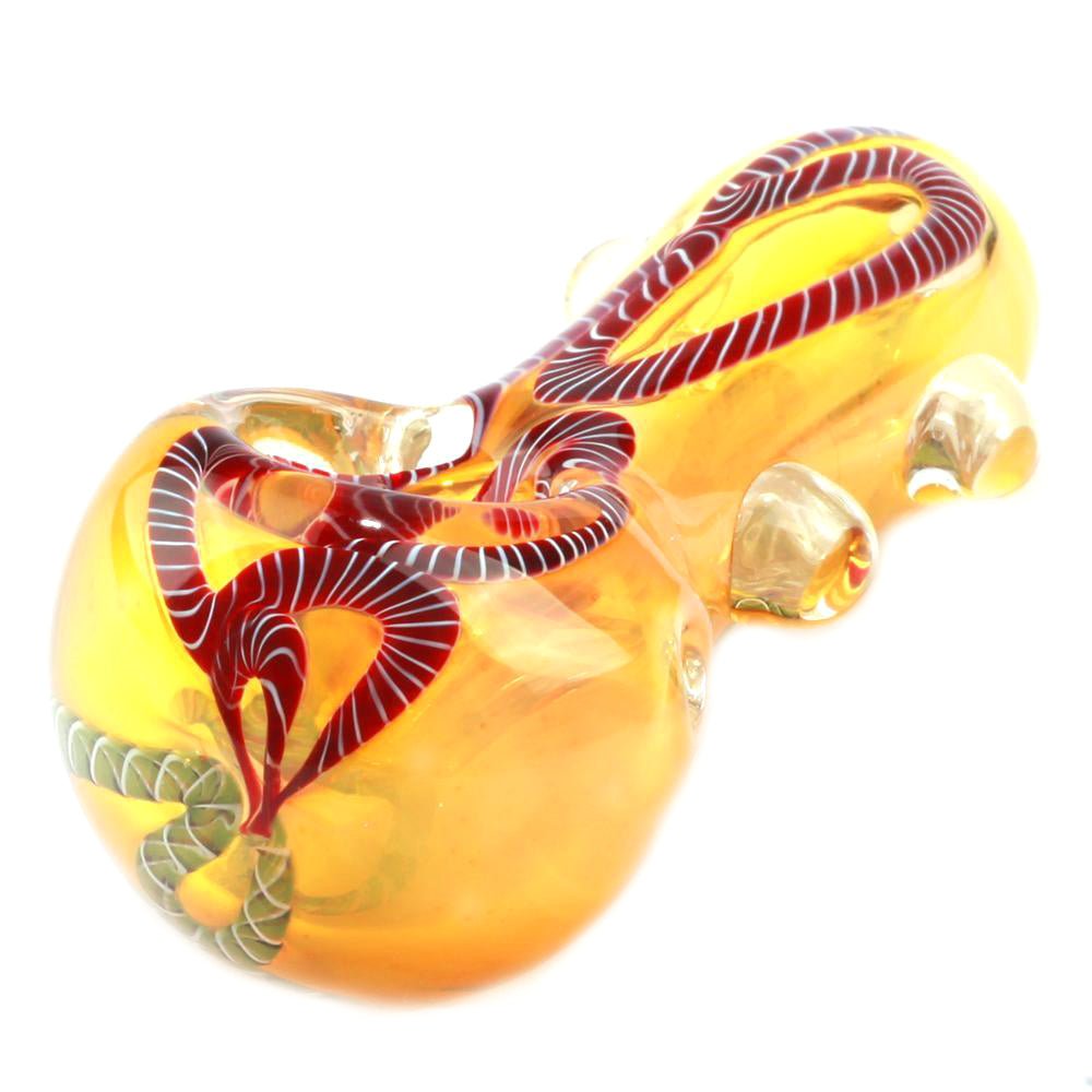 Nano Murrine Glass Pipe With Millefiori Milli Scheme Patent