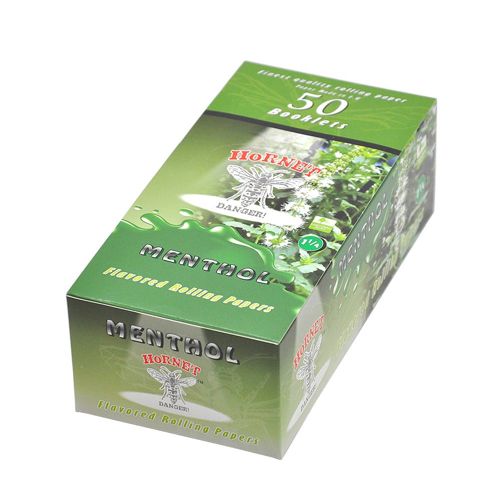 Hornet Menthol Flavored Rolling Paper 5 Booklets