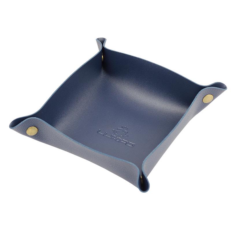 PU Leather Metal Buckle Rolling Tray