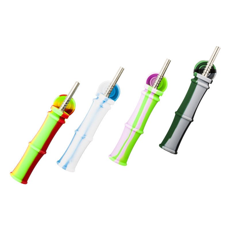 10mm Titanium Tip Silicone Nectar Collector (Random Color)