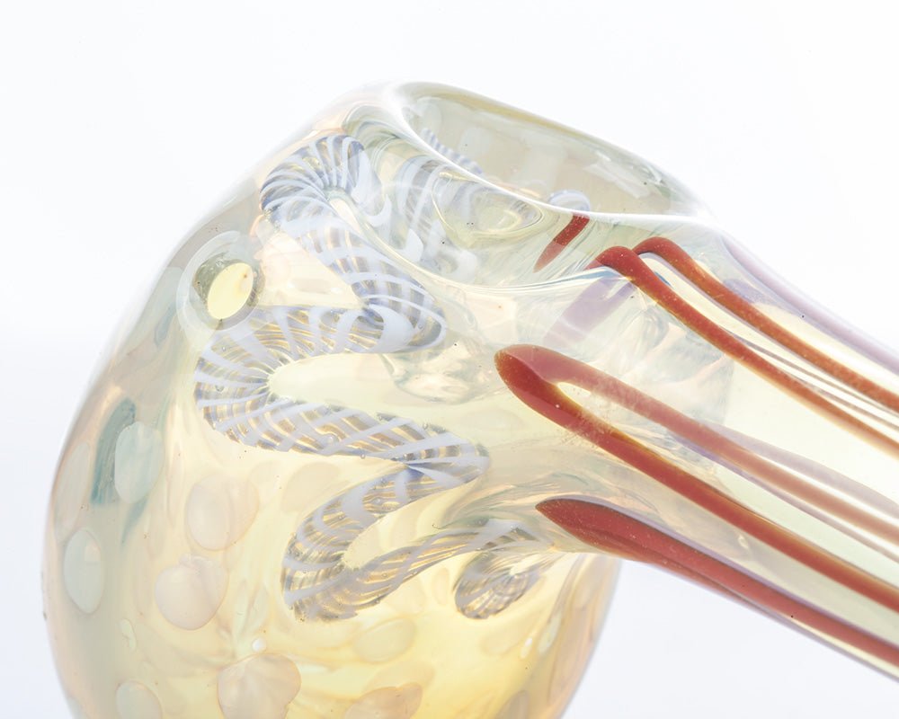 Fumed Glass Milli Hammer Bubbler