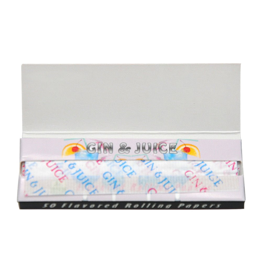 Gin&Juice Flavor Rolling Paper 5 Booklets