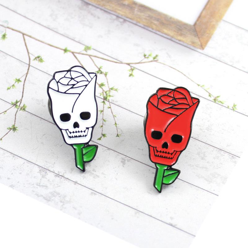 Skull&Cat Zinc Alloy Enamel Pin