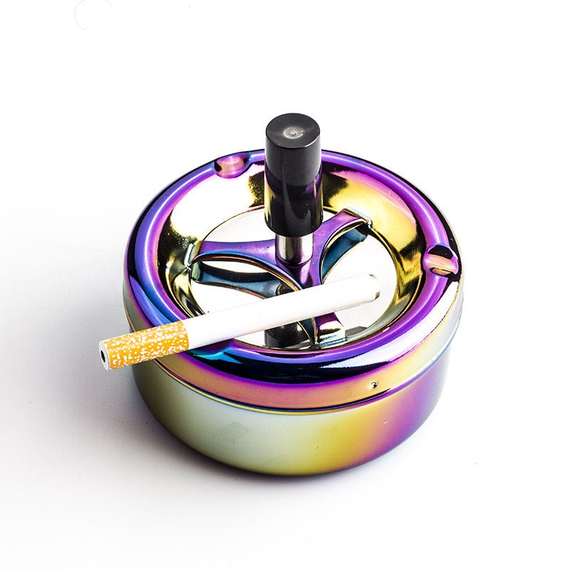 Push Down Cigarette Ashtray - PuffingBird