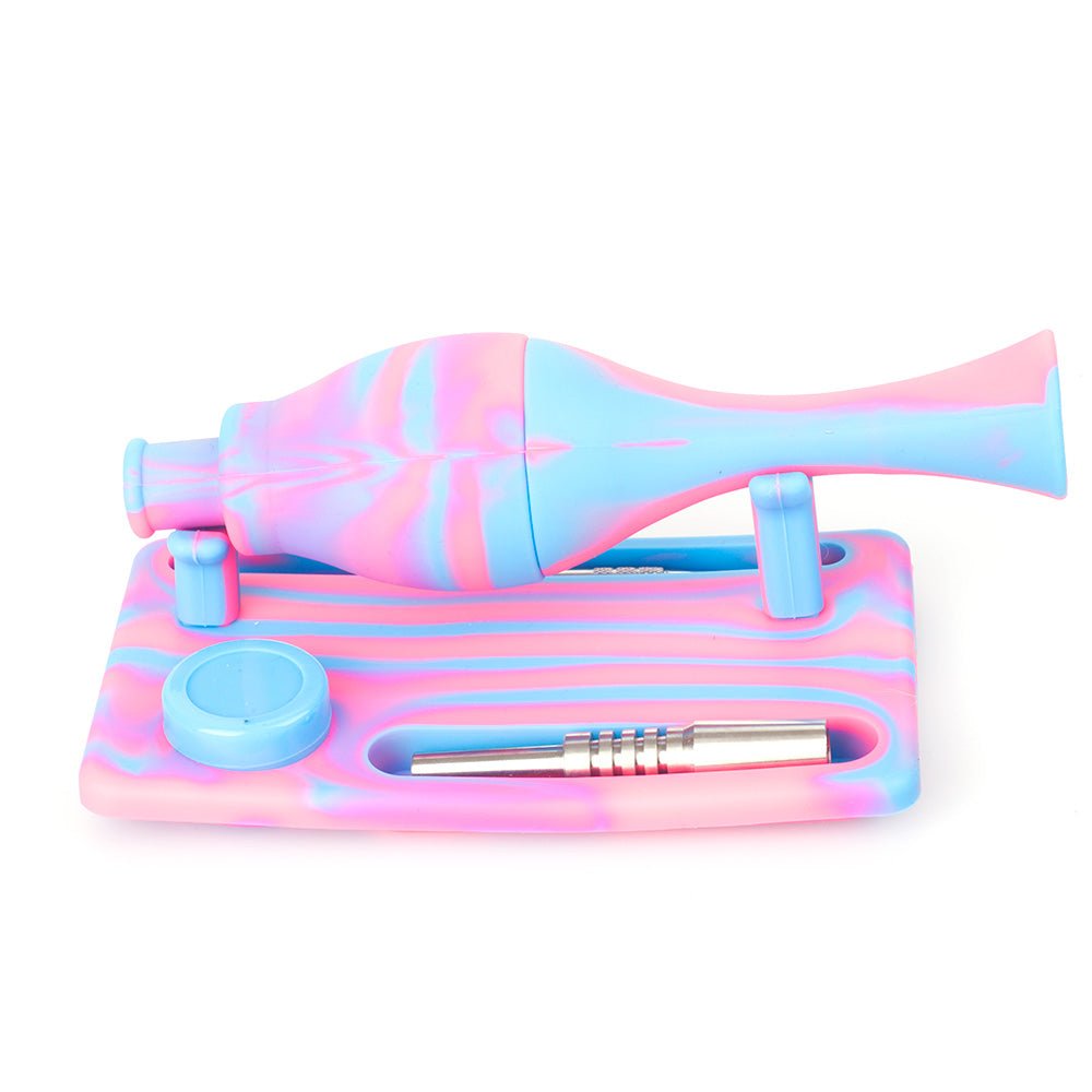 Puffing Bird Silicone 14mm Dab Straw Kit