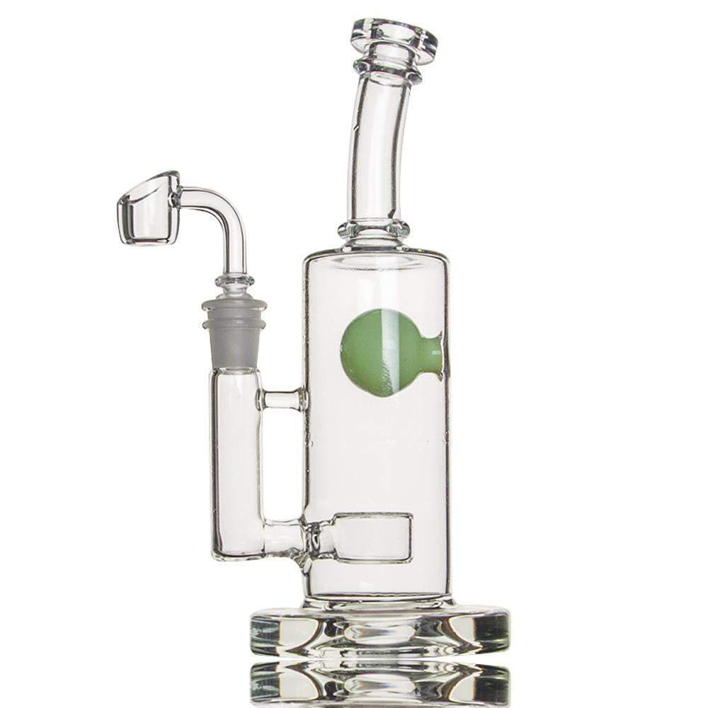 9.8 inch Dab Rig with Flower of Life perc to Splash Guard 14.5mm