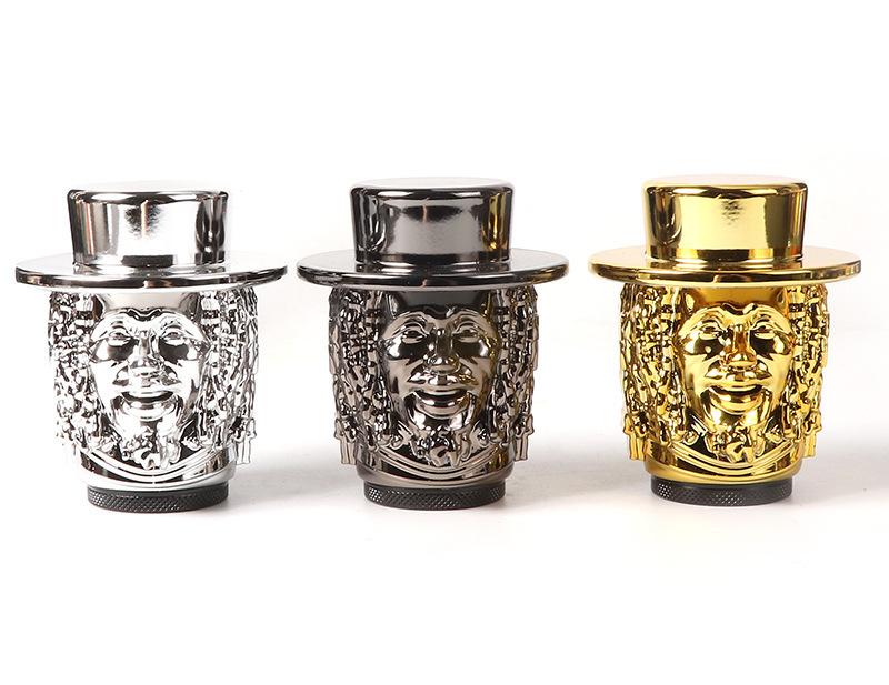 76mm 3 Layer Bob Marley Herb Grinder