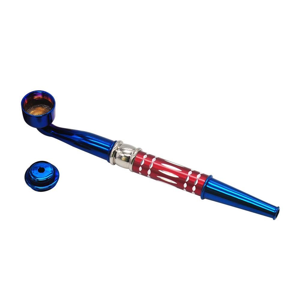 Dazzle Color Metal Pipe w/ Cap