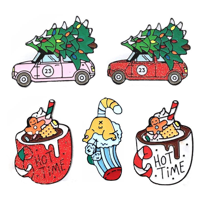 Christmas Theme Enamel Pin