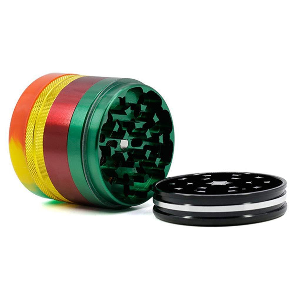 55MM 4 Layer Silicone Storage Grinder