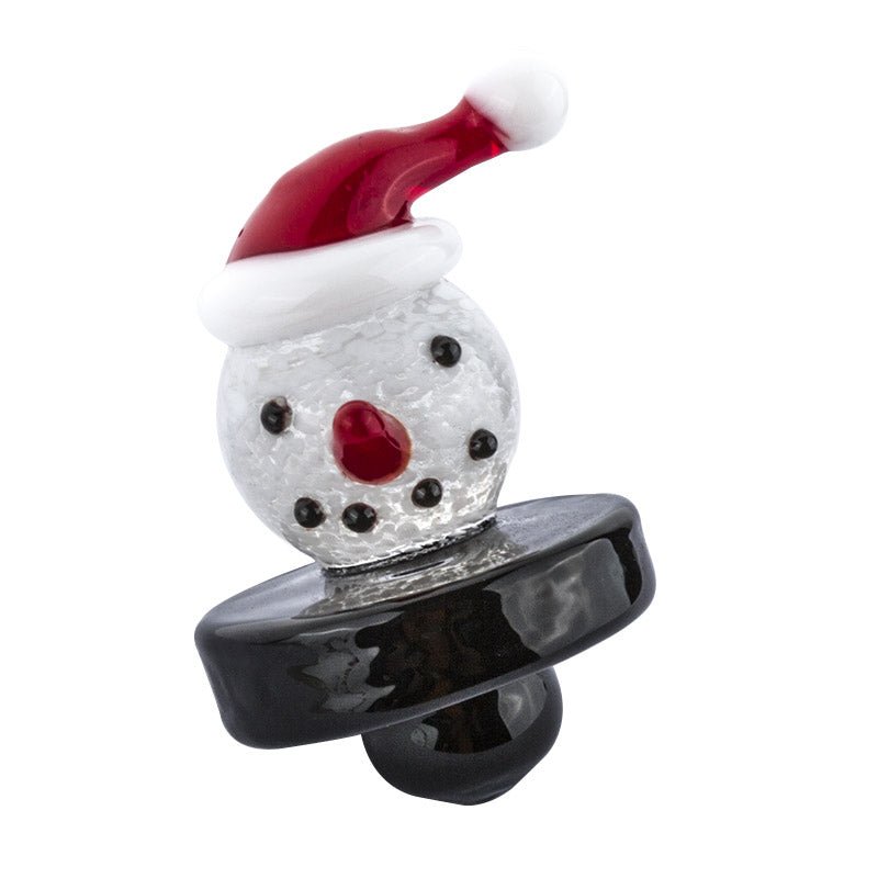 Snowman Christmas Themed Carb Cap