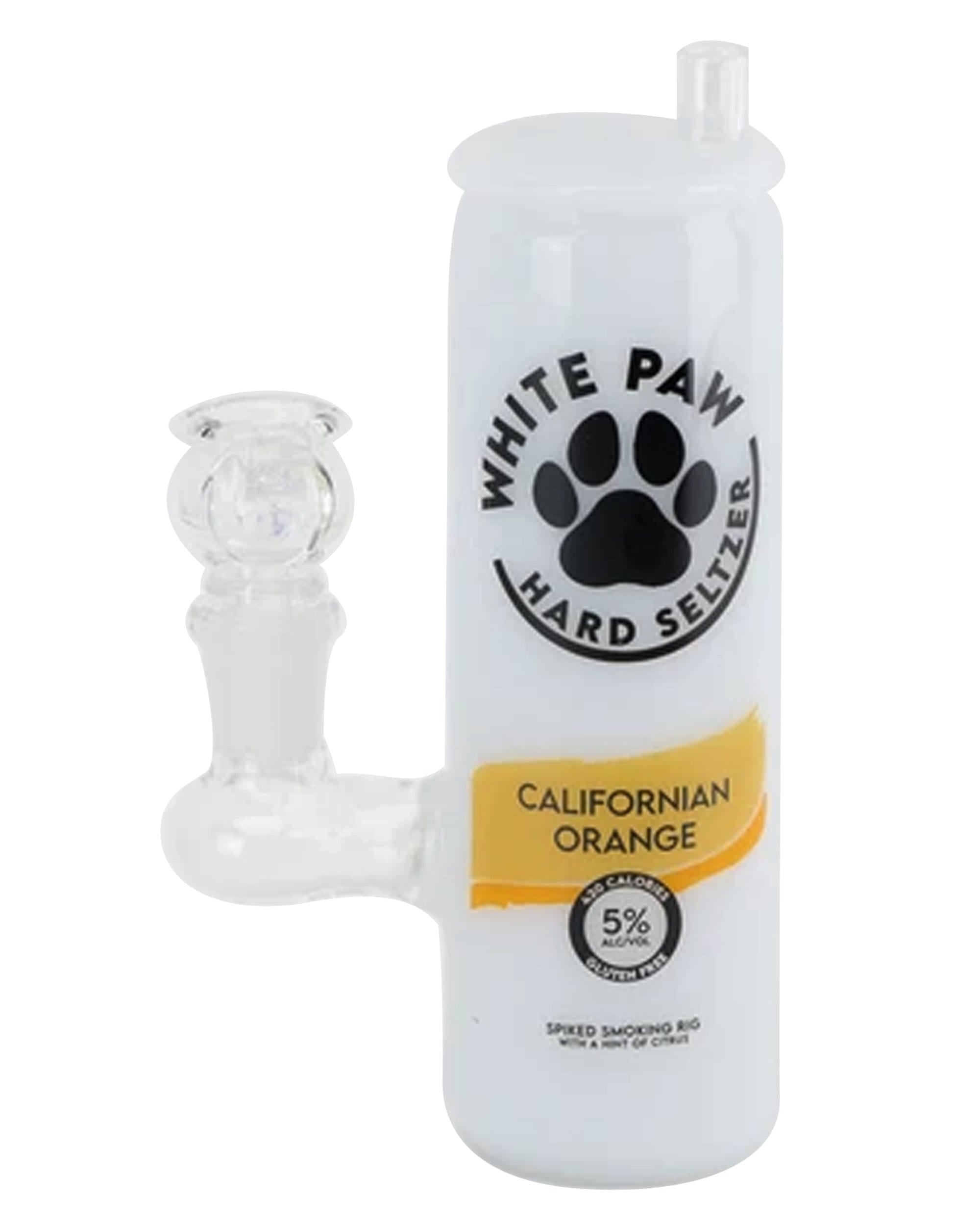 White Paw Glass Waterpipe
